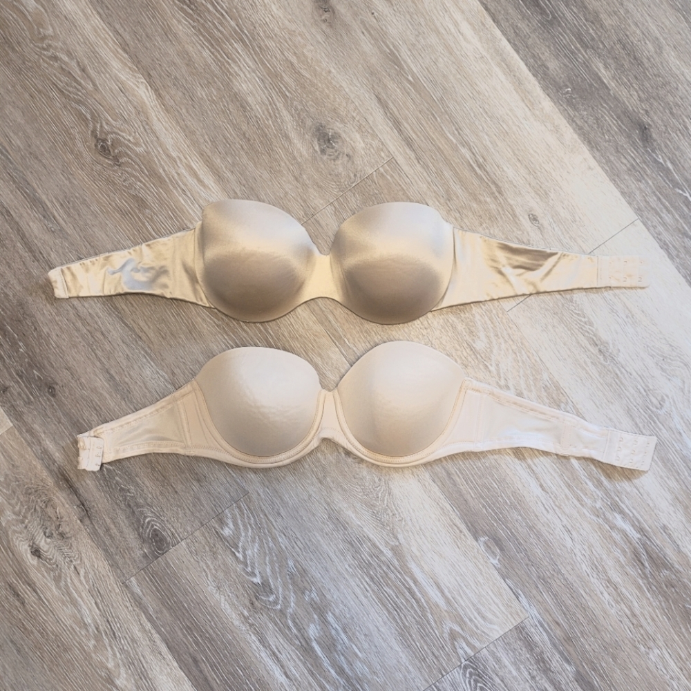 Wacoal & Maidenform Strapless Bras 34C